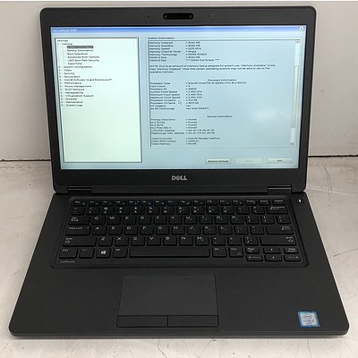 Dell Latitude 5480 14-Inch FHD Intel Core i5 (6200U) 2.30GHz CPU Laptop