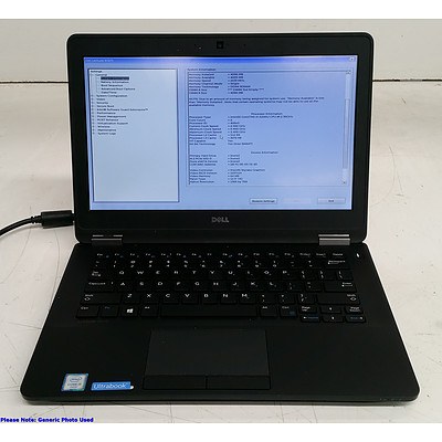 Dell Latitude E7270 12.5-Inch Core i5 (6200U) 2.30GHz Laptop