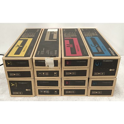 Kyocera TK-8509 Toner Cartridges - Lot of Eight