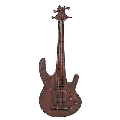 Steel Sculpture Bass Guitar