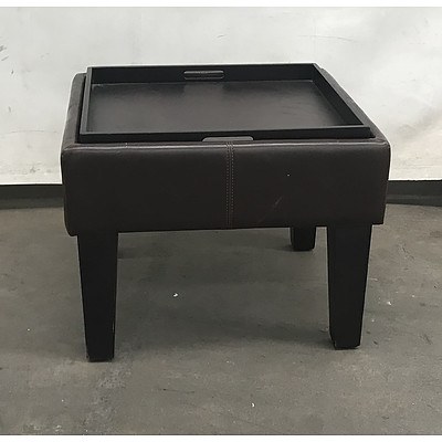 Coffee Table with Reversible Seat-top