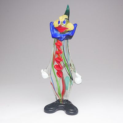 A Murano Glass Clown