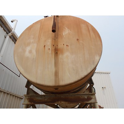 Industrial Water Tank on Stand Approx 20,000L