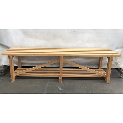 Timber Outdoor Bench