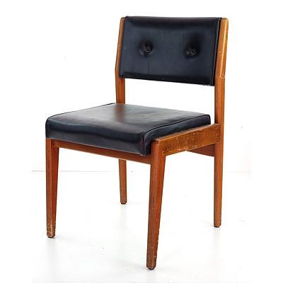 Retro Tasmanian Blackwood Single Chair in the Manner of Jens Risom