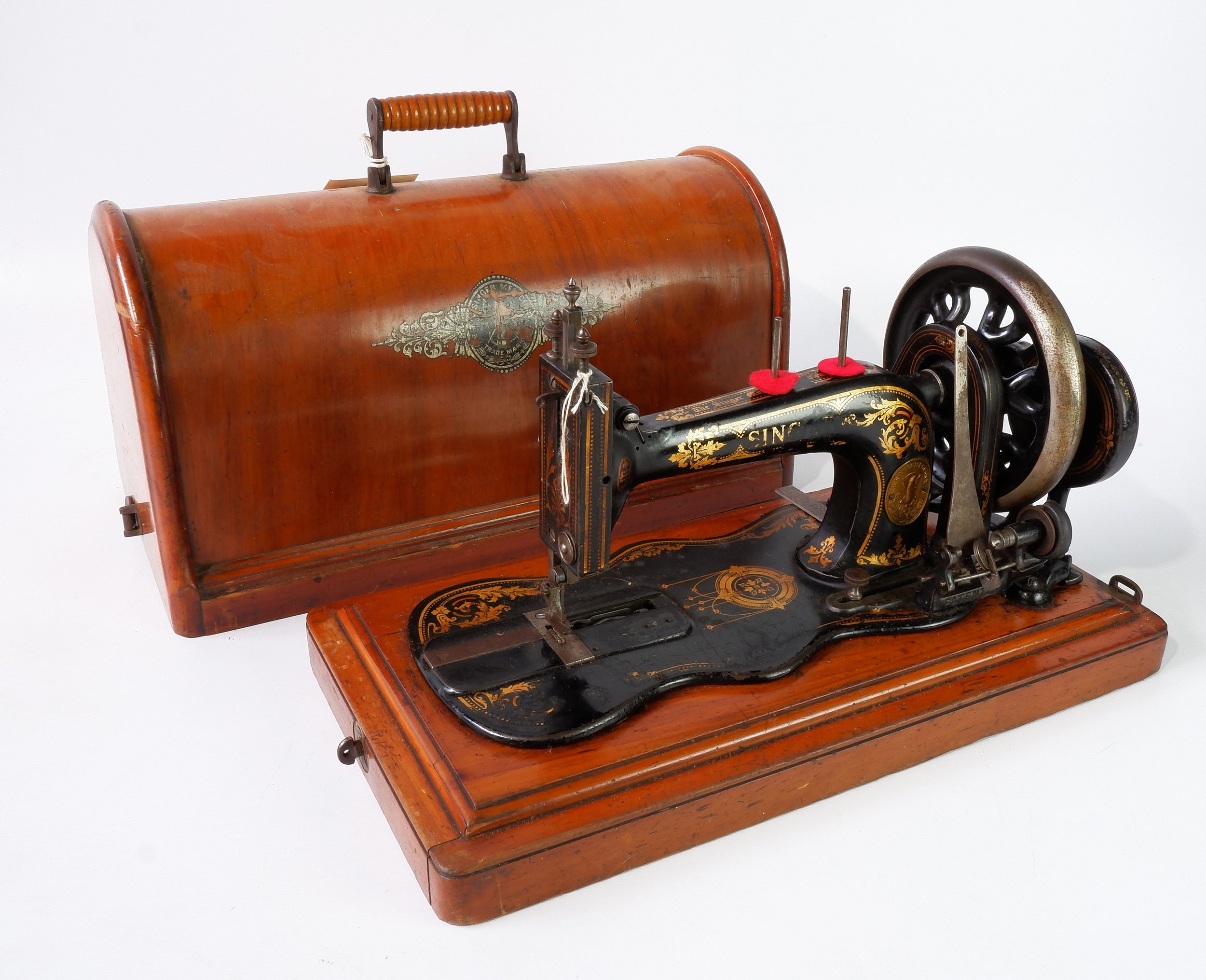 A Singer U.S.A. Brand Sewing Machine Lot 1098871 ALLBIDS