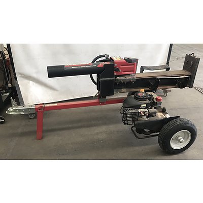 Yard Machines 20 Ton Hydraulic Log Splitter with 6HP Motor and Trailer Hitch