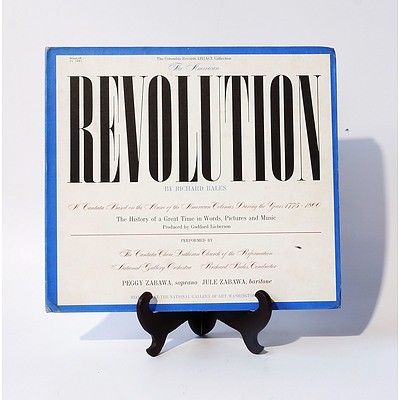 The American Revolution by Richard Bales, Produced by Goddard Lieberson, Columbia Records