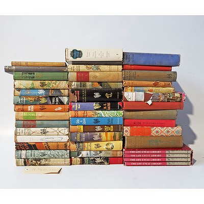 Approximately 40 Vintage Childrens and Classic Books Including Enid Blyton, Rudyard Kipling and more