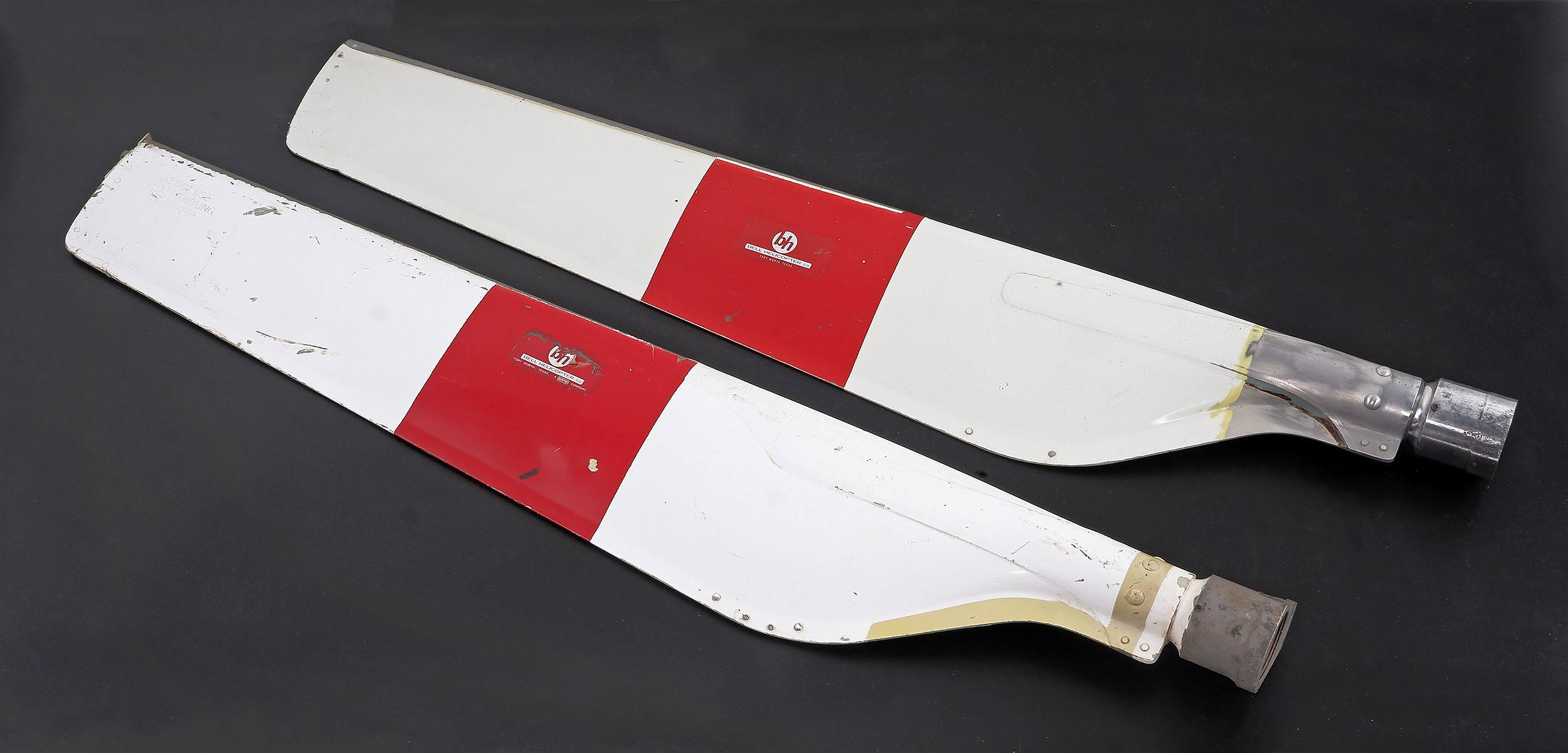 Pair Bell Helicopter Blades Lot 1130211 ALLBIDS