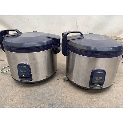 Cuckoo Commercial Rice Coooker - Lot of 2