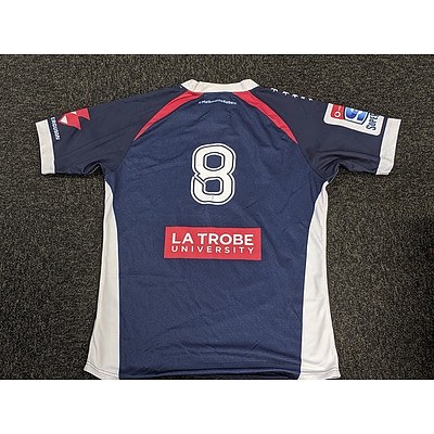 Melbourne Rebels Foundation Jersey - worn by  #8 Isi Naisarani - Man Of The Match