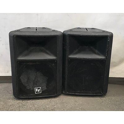 2x EV Speaker Cabinets Sx300