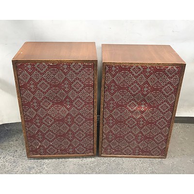 Pair of Custom Made Speaker Cabinets 75 Watts