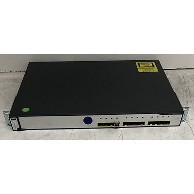 Cisco Catalyst (WS-C3750G-12S-S V05) 3750 Series 12-Port Gigabit SFP Switch