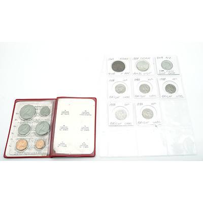 1978 Royal Australian Mint Set and Sleeve of Eight Coins