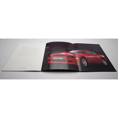 Aston Martin Brochure "Aston Martin Lagonda The Cars And The Company" - C.1995