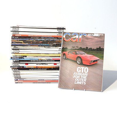 Approximately 40 'Car' Magazines from the 1980's, 1990's and 2000's