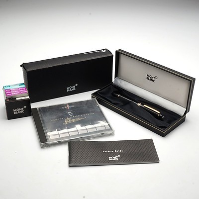 Montblanc Meisterstuck Homage Frederic Chopin Fountain Pen With Various Accessories and Ink