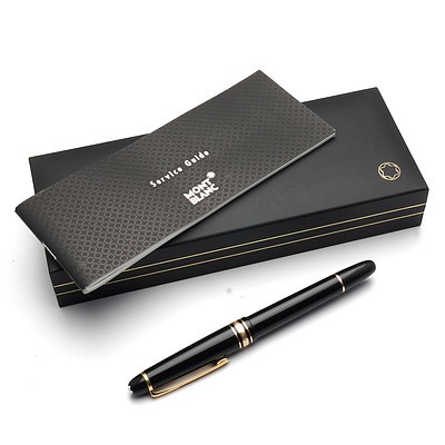 Montblanc Meisterstuck Homage Frederic Chopin Fountain Pen With Various Accessories and Ink