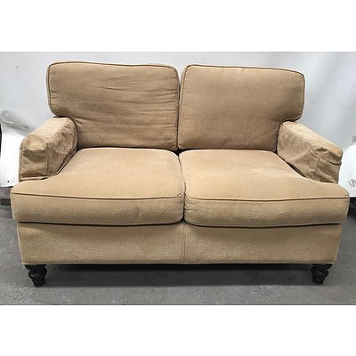 2 Seater Beige Couch