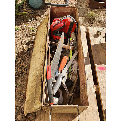 Lot 198 - Tool Chest with Assorted Tools