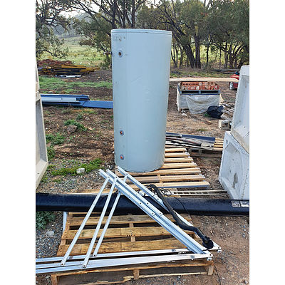 Lot 242 - SolarArk 450L Solar Tank & Components