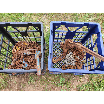 Lot 51 - Assorted Truck Tackle & Chains