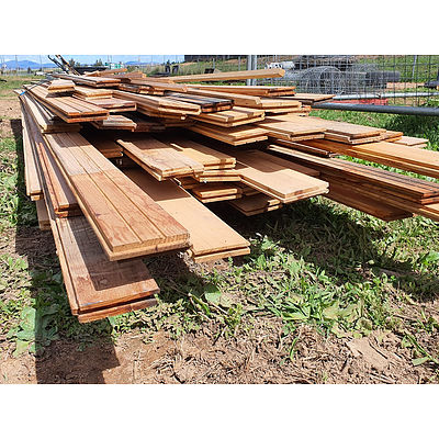 Lot 73 - Lengths of Tongue & Groove Timber - Pallet Lot