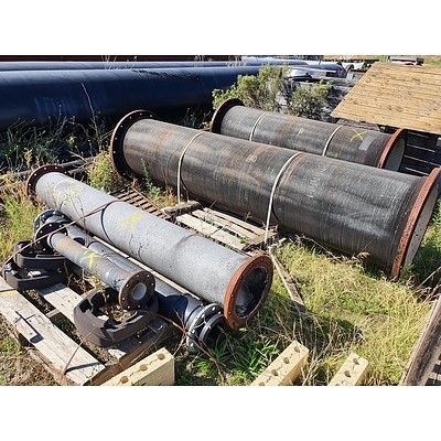 Assorted Steel Pipe Sections