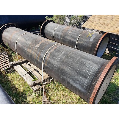 Assorted Steel Pipe Sections