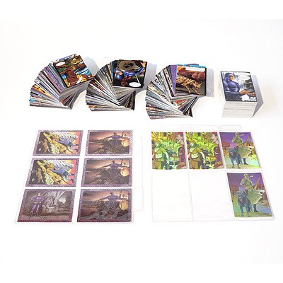 The Phantom 1996 Intrepid Assorted Base Cards, x2 Y4 and Y5 (Y5 Error Print) (1996 Intrepid) and G2 (x2), G3 (x3) , G6 (x1) (1994 Dynamic Marketing)