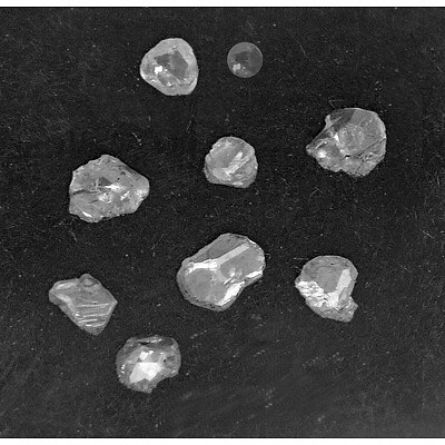 Old Rose-Cut Diamonds (X8)