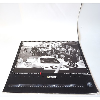 '50 Years Porsche 1948-1998' Calendar for June 1998 to Jan 2000