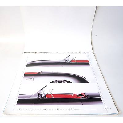 '50 Years Porsche 1948-1998' Calendar for June 1998 to Jan 2000