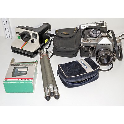 Vintage Cameras and Equipment, Including Ricoh and More