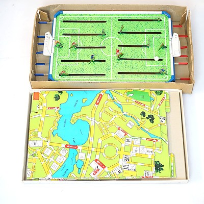 Two Retro Board Games, Epoch's Soccer Game and This is Your Capital