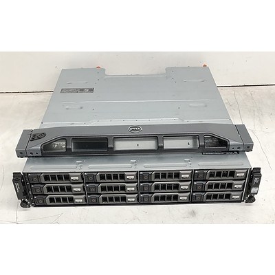 Dell PowerVault MD1200 12 Bay Hard Drive Array w/ 48TB of Total Storage
