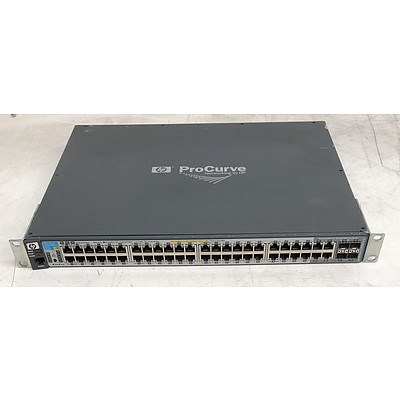 HP (J9148A) 2910al-48G-PoE+ 48-Port Gigabit Managed Switch