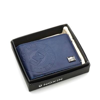 Boxed Nixon Blue Leather Wallet
