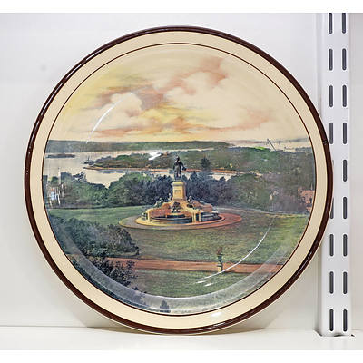 Royal Doulton Governor Phillips Statue Display Plate