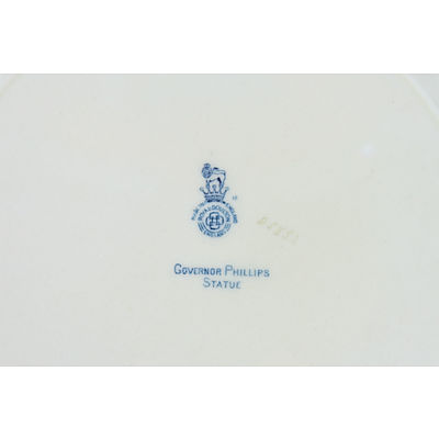 Royal Doulton Governor Phillips Statue Display Plate
