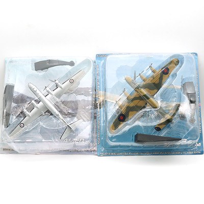Two Amercom Model Planes, Including 1:144 Avro Lancaster B Mk 1 and 1:200 Boeing B-29A Superfortress