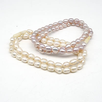 Two Strands of Freshwater Pearls