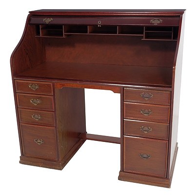 Reproduction Roll-Top Desk