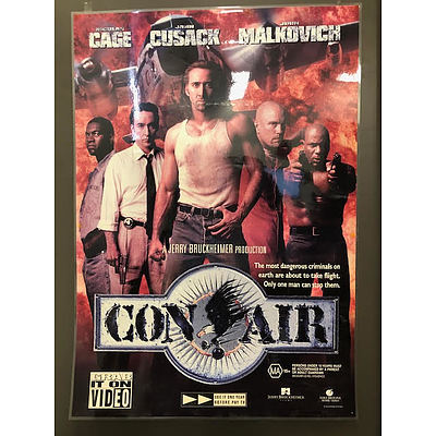 Con Air movie poster