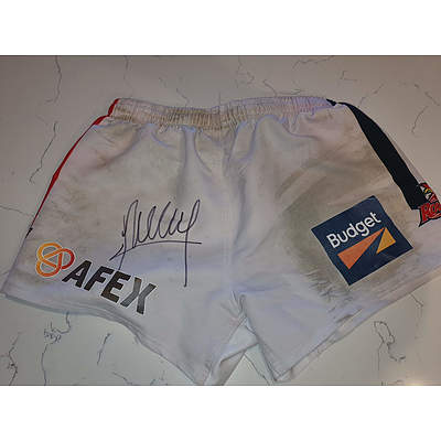 Playing Shorts - Signed by Victor Radley of the Sydney Roosters