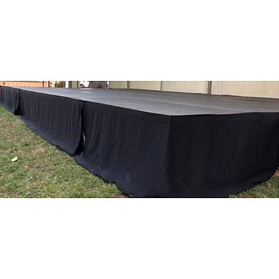 40 Sq Meter Elevated Portable Stage
