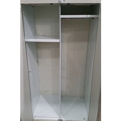 Metal Storage Cabinets - Lot of Two