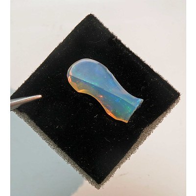 Solid Opal, Translucent, Baroque Cabochon